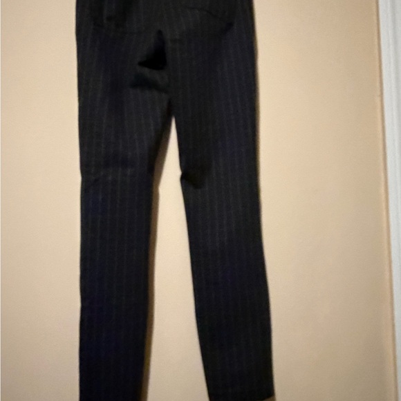 Calvin Klein Black Pinstripe Trousers - Picture 3 of 3